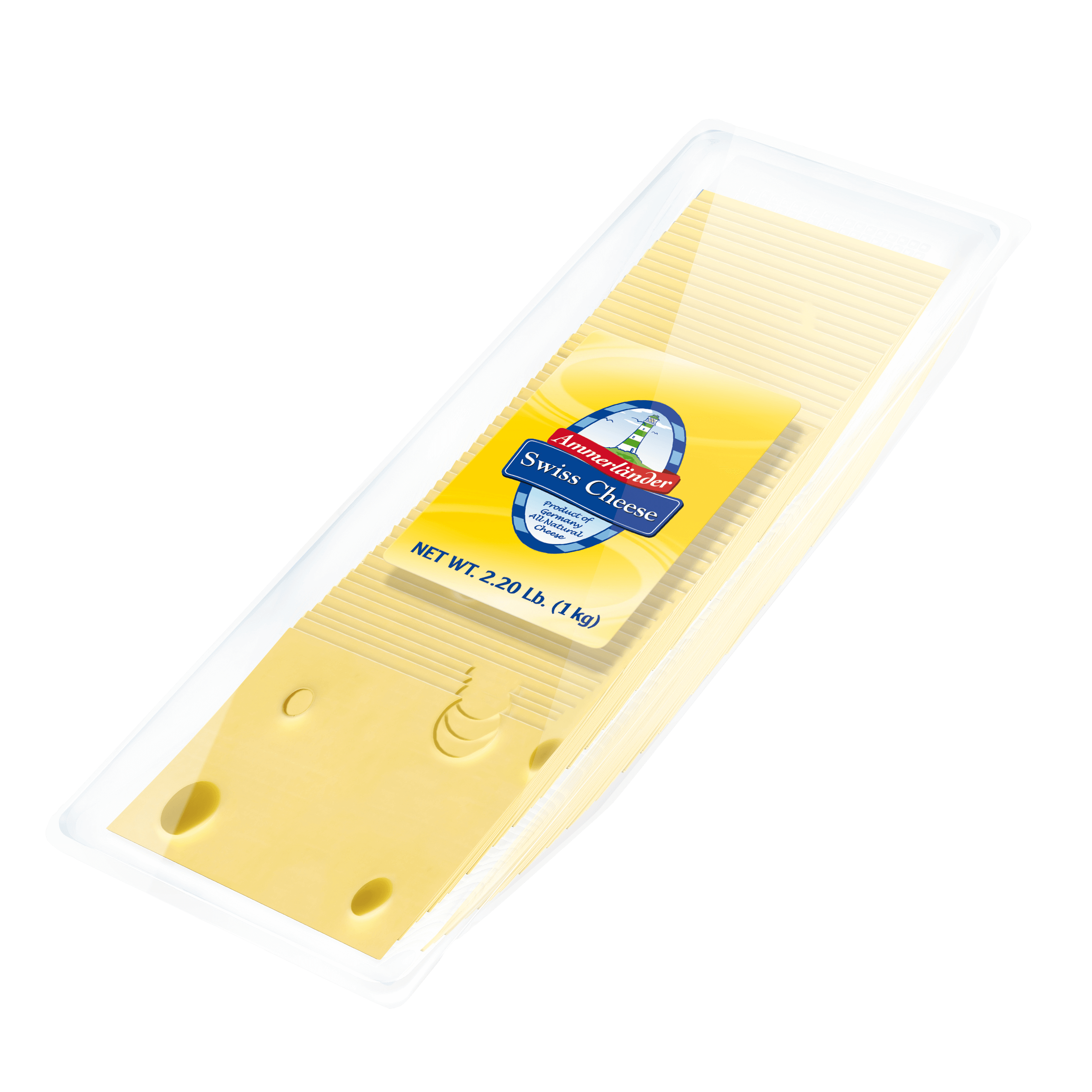 Sliced Swiss Cheese Dairy Products Ambassador Foods