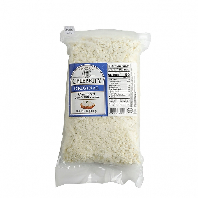 Plain Crumbled Goat Cheese
