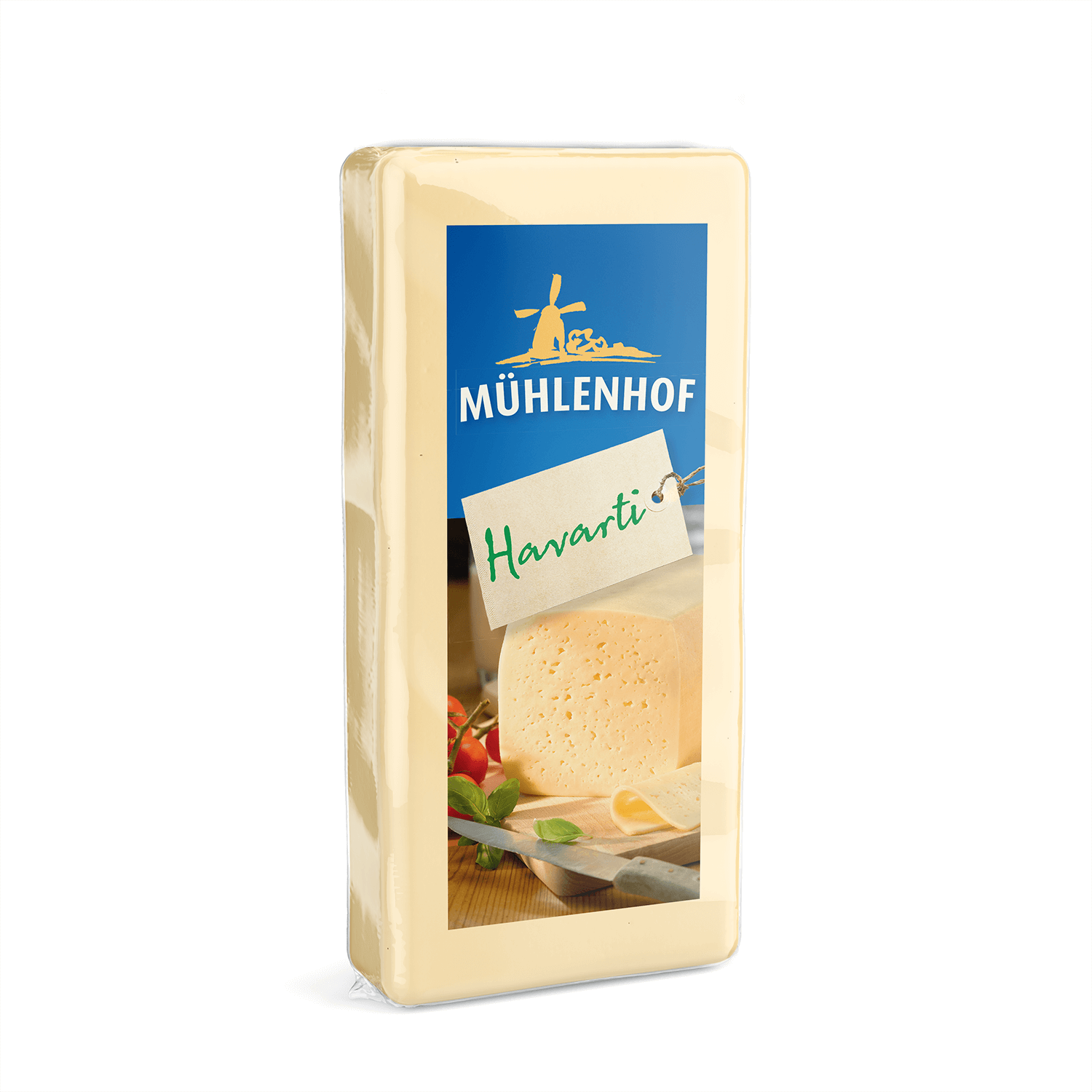 Havarti Cheese 2x4 Half Loaf Dairy Products Ambassador Foods