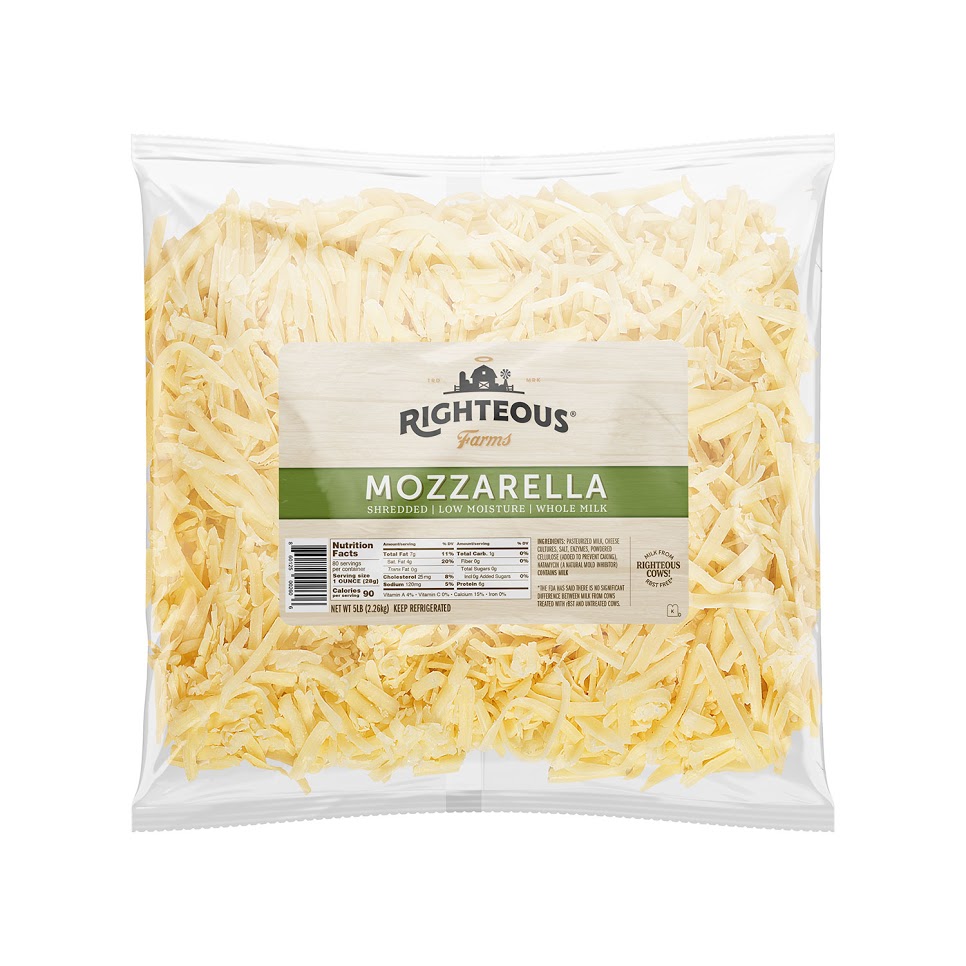 Shredded Mozzarella Cheese Dairy Products Ambassador Foods
