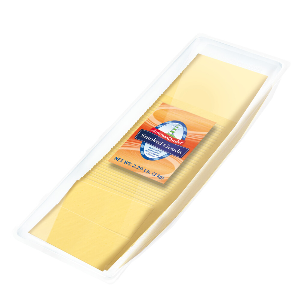 Smoked Sliced Gouda Dairy Products Ambassador Foods